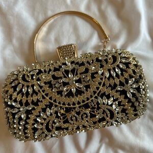 Rhinstone evening bag